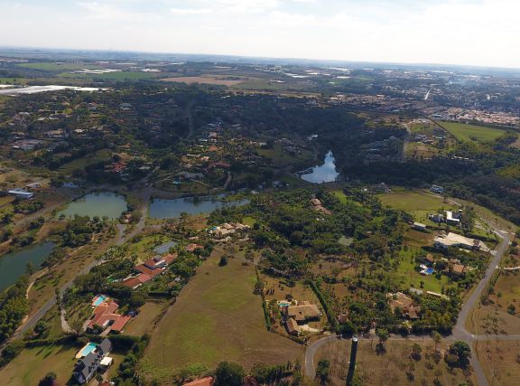 Foto aérea do Condomínio Fazenda Duas Marias